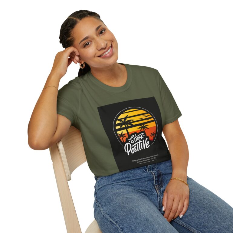 Stay Positive Tee for Everyday Motivation - Image 25